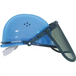 1108 Face protector with helmet strap