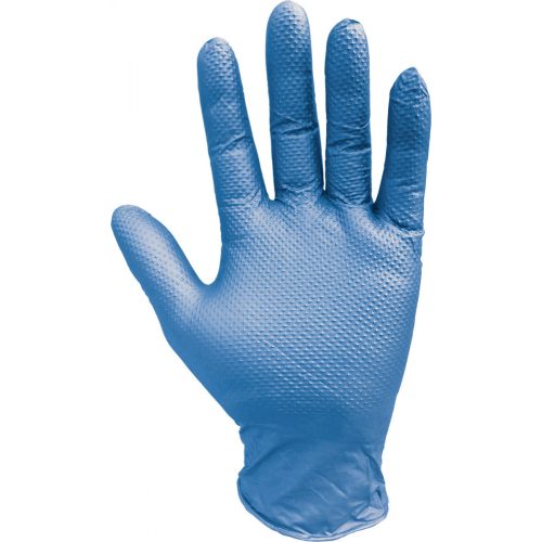 2308 Blue Diamond Grip Nitrile Glove