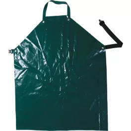 3298 green leatherette apron