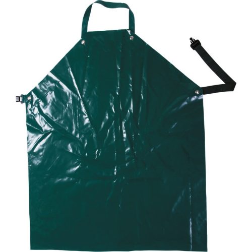 3298 green leatherette apron