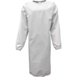 4611A white food industrial cloak