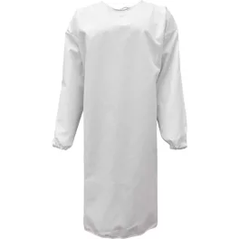 4611B white food industrial cloak