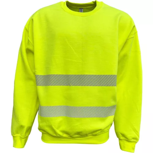 46251JLC Crew neck sweatshirt with reflective stripe