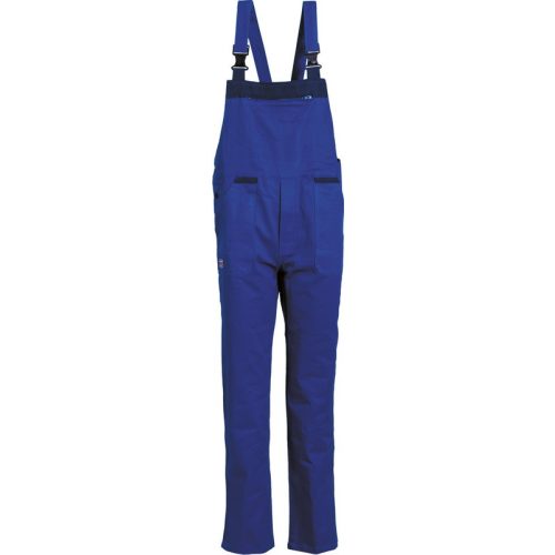 46291 Classic bib pants 100% cotton, royal blue