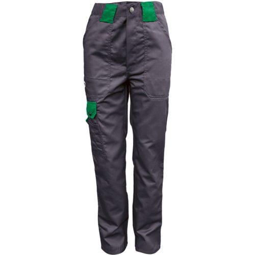 46295 Classic trousers PE-cotton, grey-green
