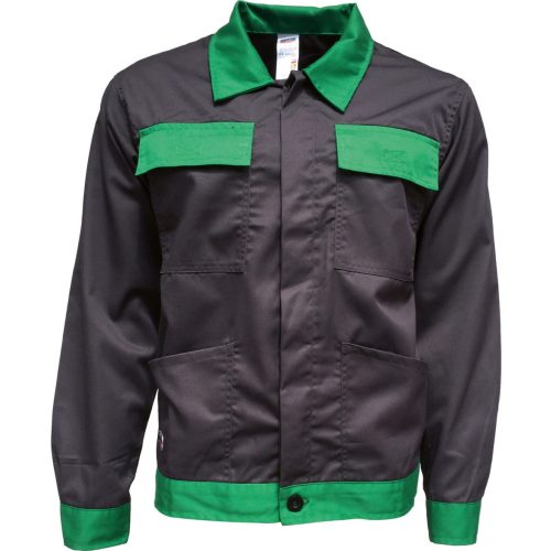 46296 Classic jacket PE-cotton, grey-green