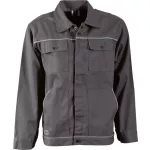 46354 OPTIMA jacket from 265 gsm 65% PE – 35% cotton fabric