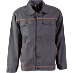 46354 OPTIMA jacket from 265 gsm 65% PE – 35% cotton fabric