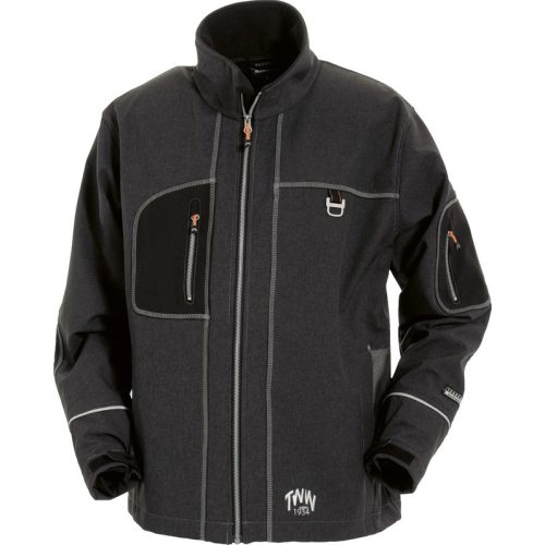 46423 black softshell jacket