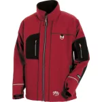 46424 Bordó softshell dzseki