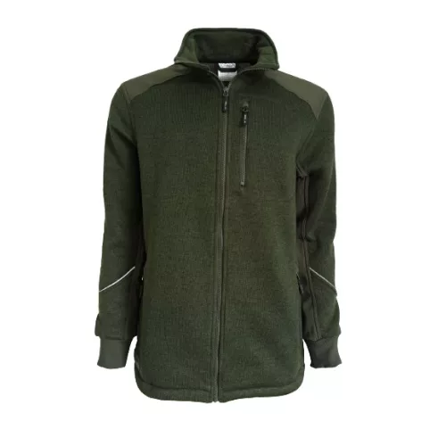 46435 knitted fleece cardigan