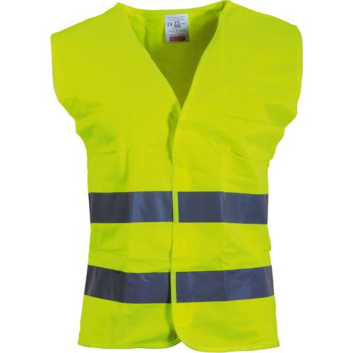 4653 High-visibility vest, yellow