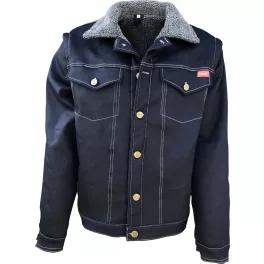 47022 Lined denim jacket
