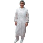 4730 Fehér Polipropilén látogatói köpeny