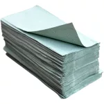 4857Z hajtogatott zöld kéztörlő papír