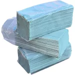 4857Z hajtogatott zöld kéztörlő papír